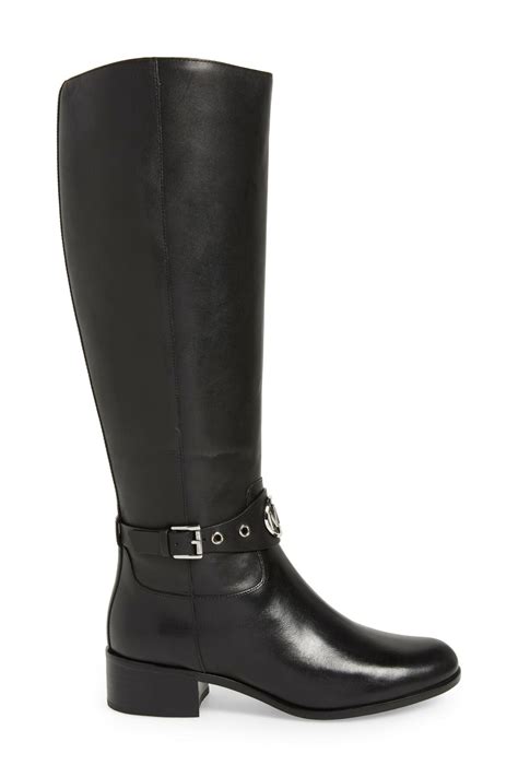 michael kors boots for big calves|michael kors leather sole boots.